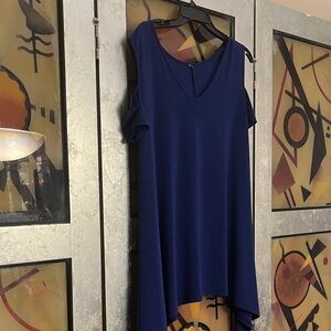 Elegant Blue Women's Top